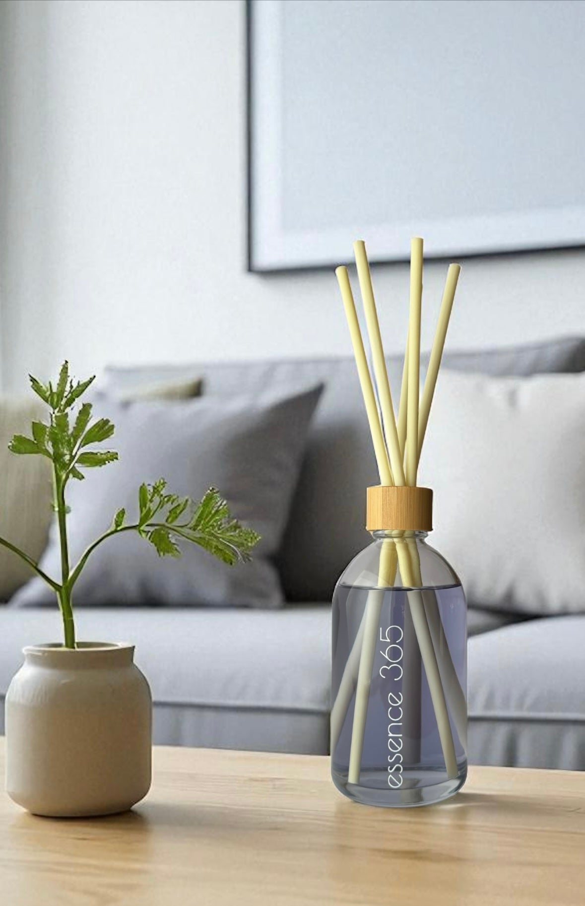 Lemongrass & lavender reed diffuser