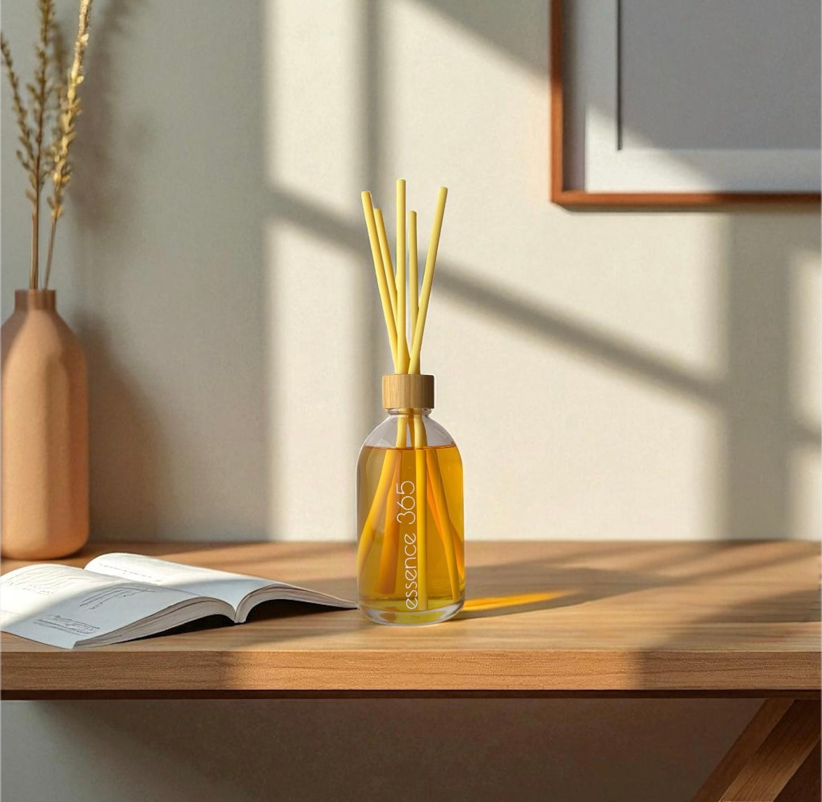 Vanilla & caramel reed diffuser
